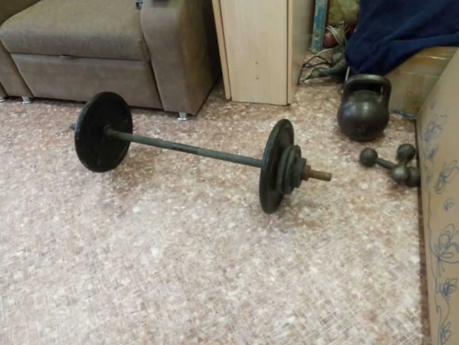 Продам штангу с блинами