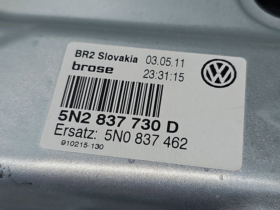 Macara electrica geam dreapta fata Volkswagen Tiguan (5N) [Fabr 2007-2