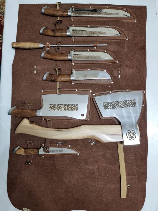 Пышақ набор ножей жиынтығы балта топор ред рассрочка