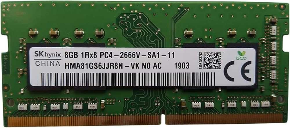 Memorii Laptop Samsung SKhynix Ramaxel 8Gb DDR4 2133 2400 2666 3200