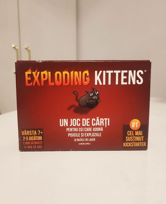 Joc Exploding Kittens, limba română