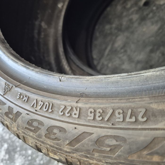 315 30 22 cu 275 35 22  Pirelli, o bucata din fiecara