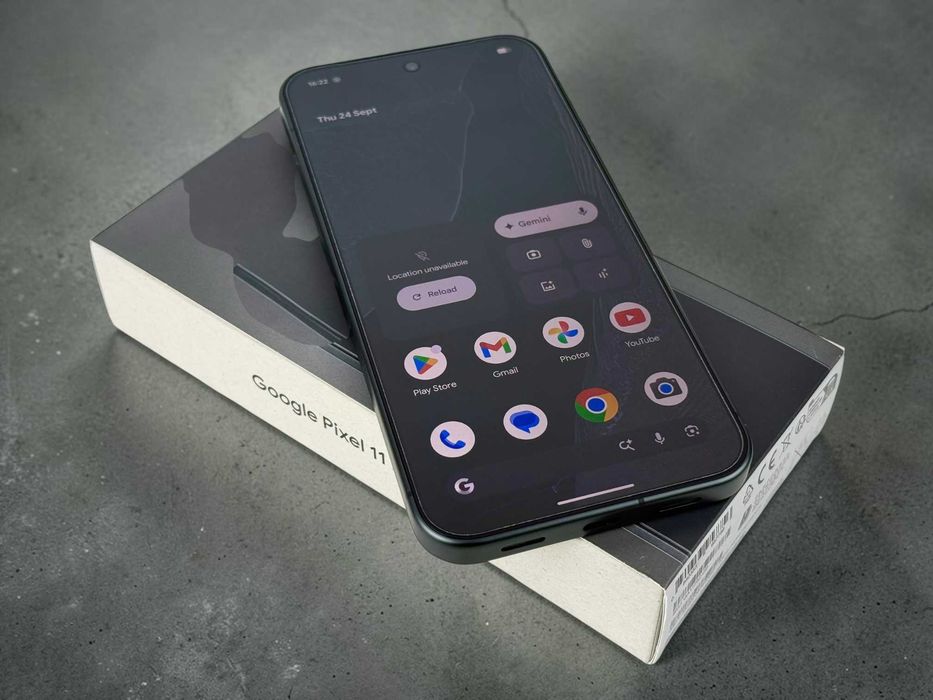 KATO НОВ! Google Pixel 11 Pro XL 512GB 12GB RAM Obsidian Гаранция!