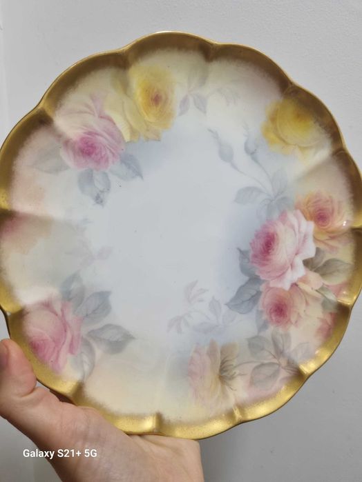 Стара английска чиния за стена