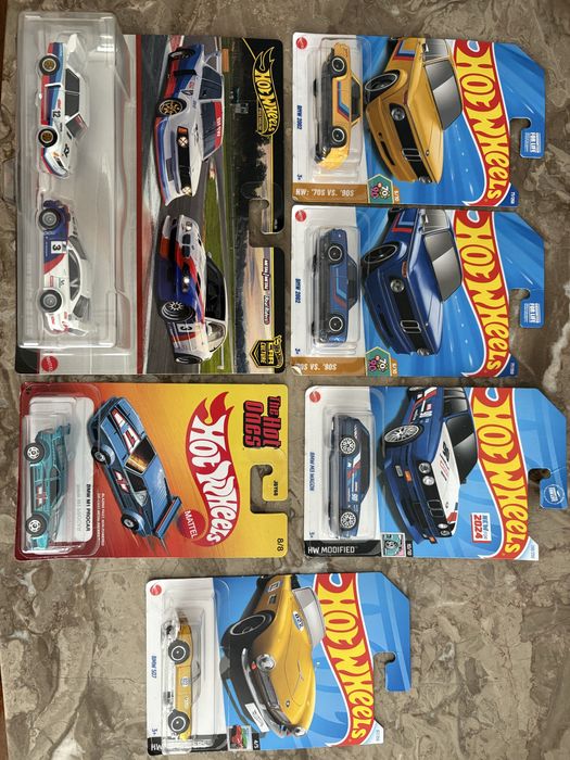 Hot wheels premium treasure hunt bmw porsche carrera gt