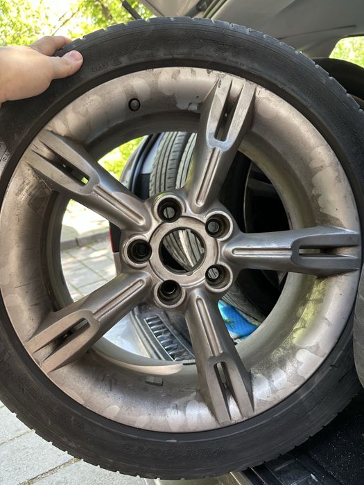 Джанти с гуми 17 цола 5х112 seat leon fr