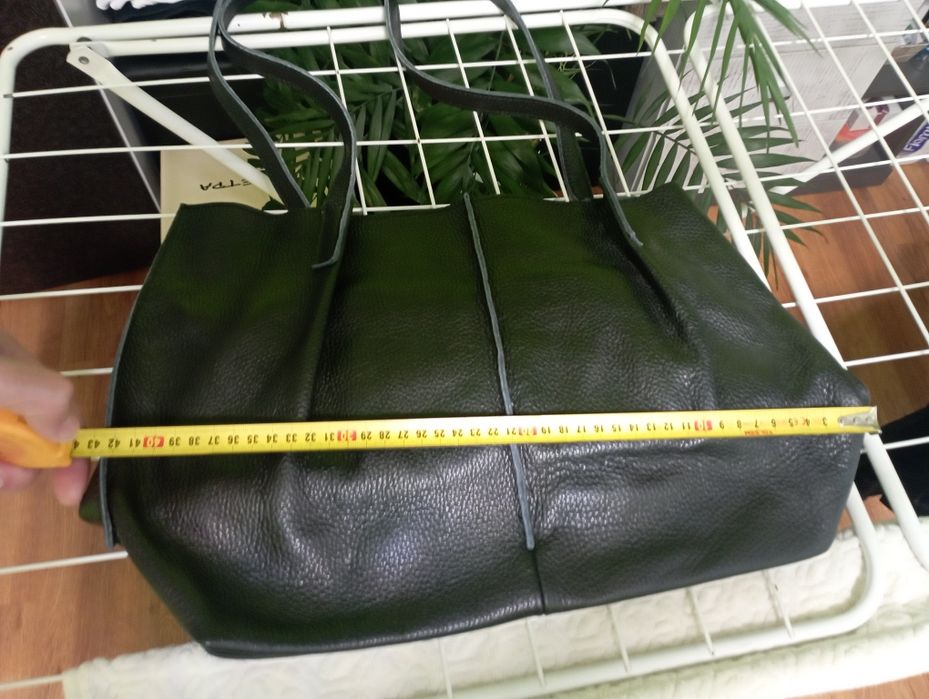 Дамска чанта естествена кожа