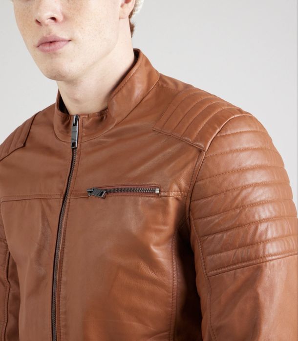 Maze Leather Jacket ОРИГИНАЛНО мъжко вке/естествена кожа - L/XL