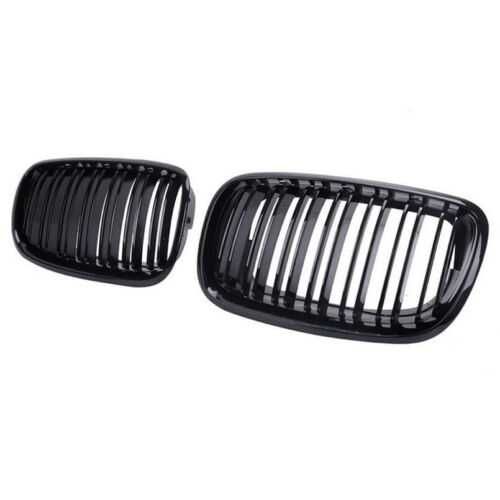 Двойни Бъбреци БМВ BMW X5 X6 E70 E71 E72 2007 - 2014 Черен Гланц Лак
