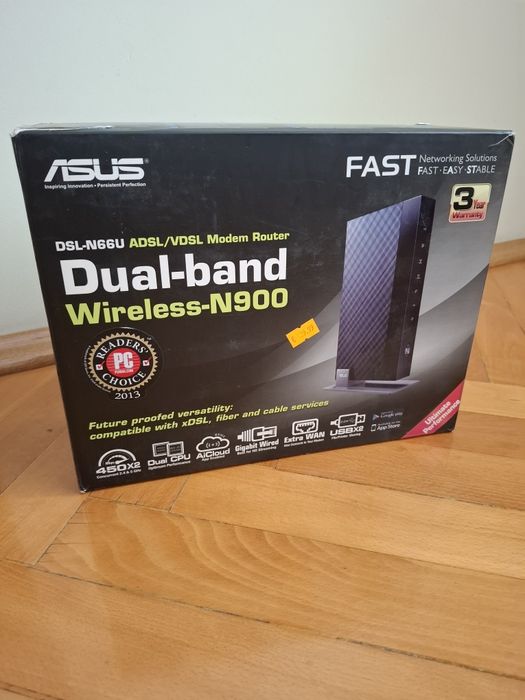 Router modem ASUS DSL-N66U ADSL/VDSL Dual-band Wireless-N900