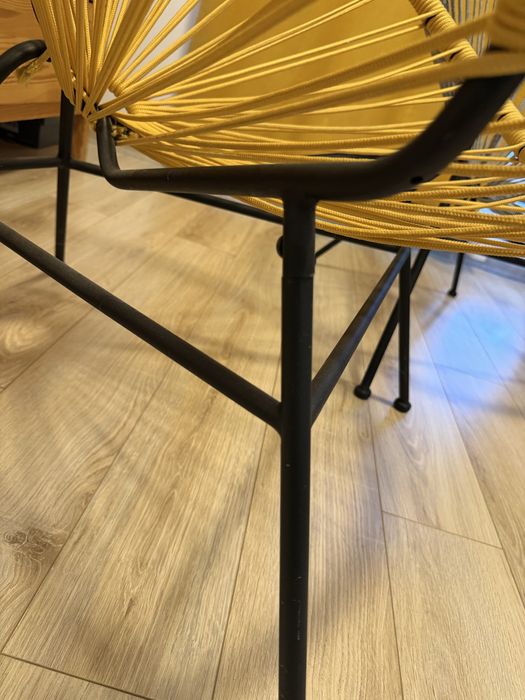 Fotoliu galben / gri