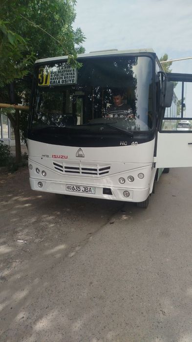 Автобус исузи метан