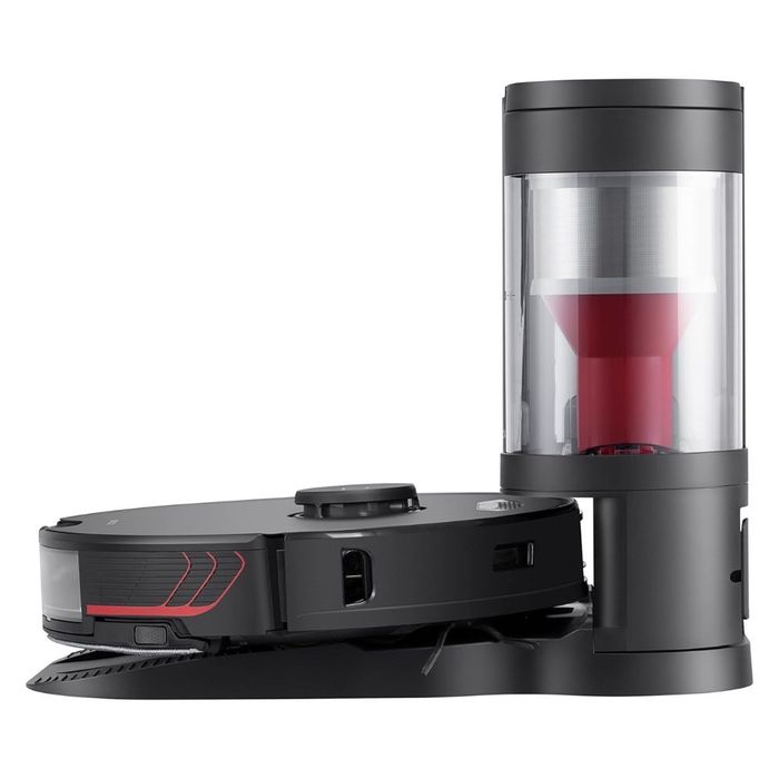 Робот Прахосмукачка с Моп Roborock S7 MaxV Plus, 5100 Pa, Черен