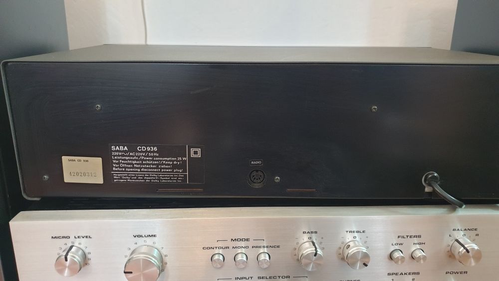 Deck casette SABA 936, Onkyo TA-W30, Marantz SD151