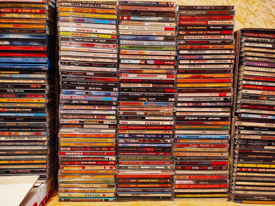 СD аудио диски продается