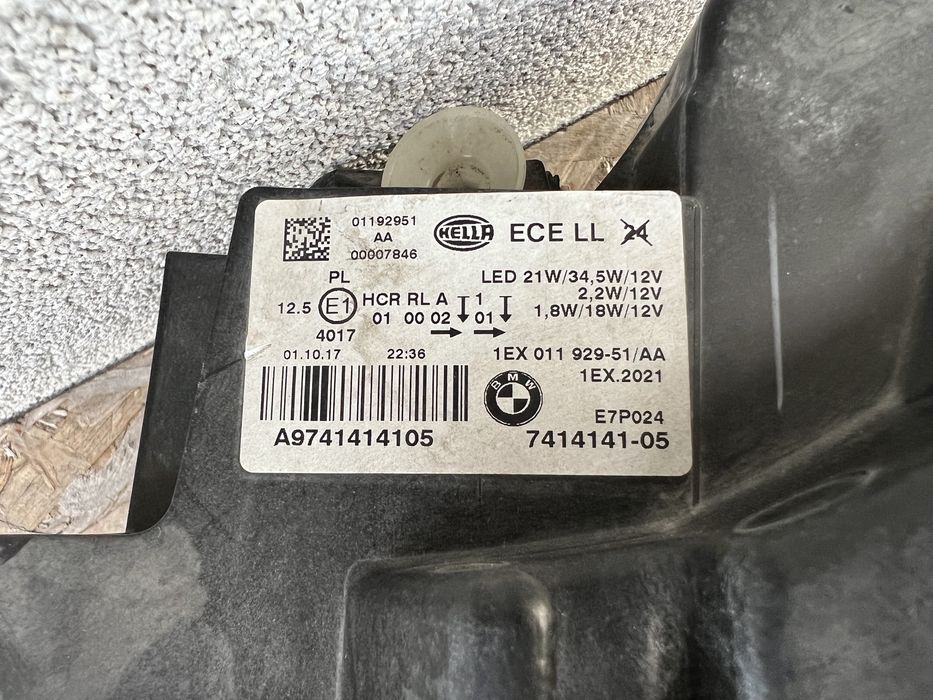 Far stanga BMW Seria1 F20 LCI Facelift Full LED Original