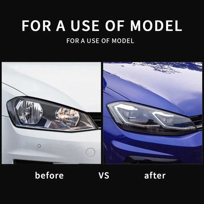 Тунинг led фарове за VW GOLF 7 facelift (2018-2021) НОВО! НА СКАЛД!