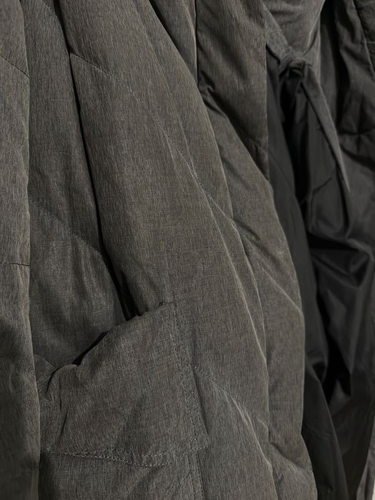 Пуховик зимний удлиненный