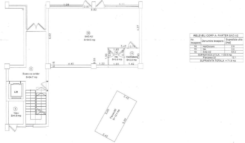 Spatii comerciale cu suprafete intre 60 - 153 mp - Comision 0%