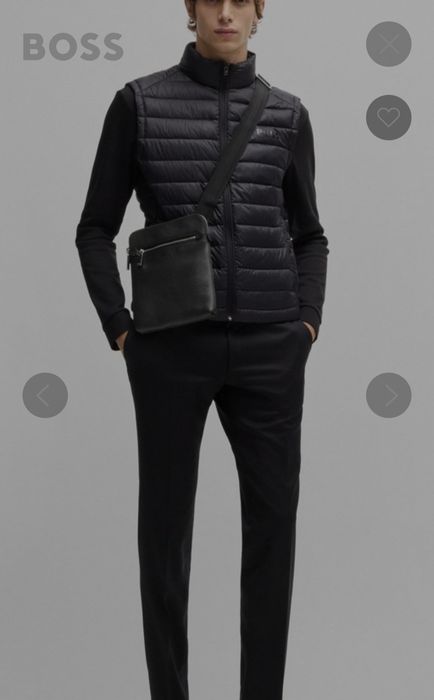 Geanta Boss noua, originala, piele, Made in Italy