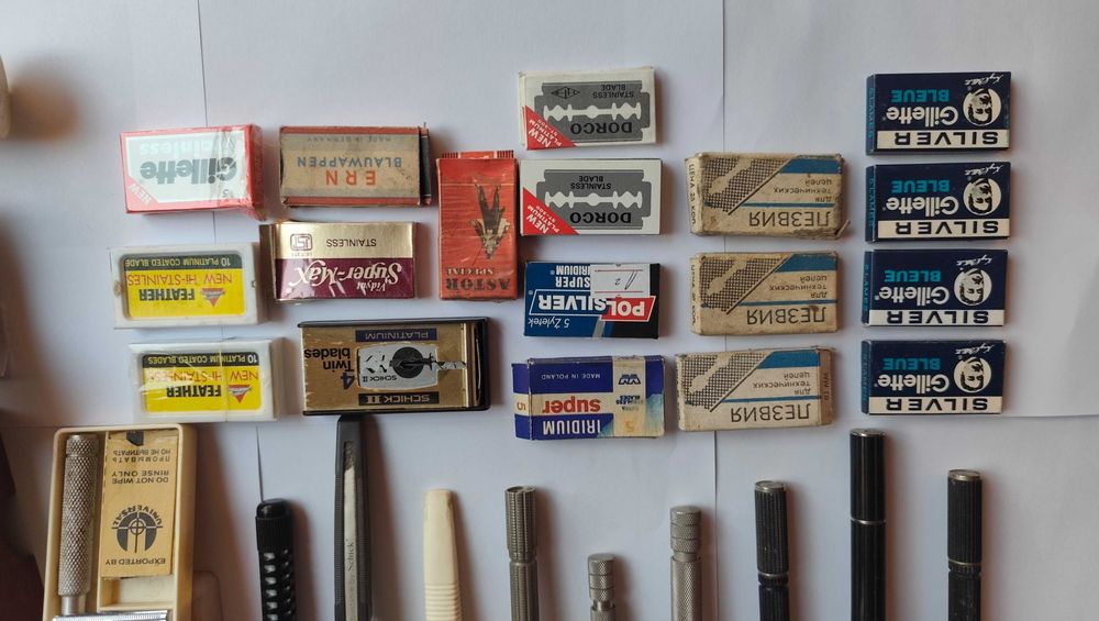 Gillette ретро самобръсначки