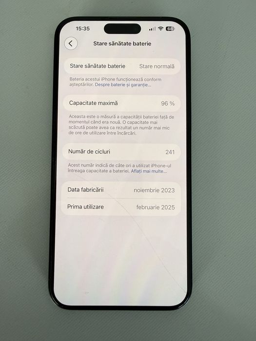 Iphone 15 pro max /schimb