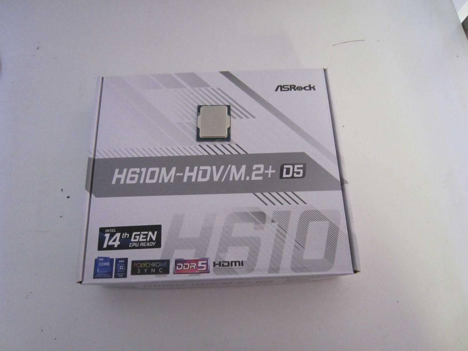 Комплект ново дъно H610M  +  процесор i7-13700