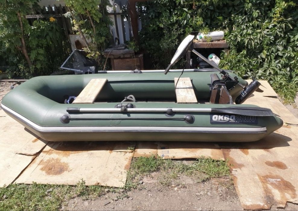 Лодка ПВХ АКВА 2800 + мотор