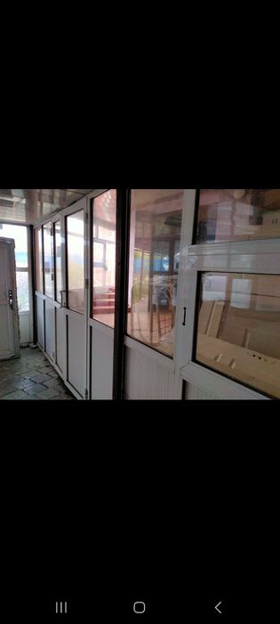 Витраж из металлопластика