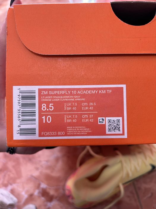 Стоножки Nike ZM superfly 10 academy