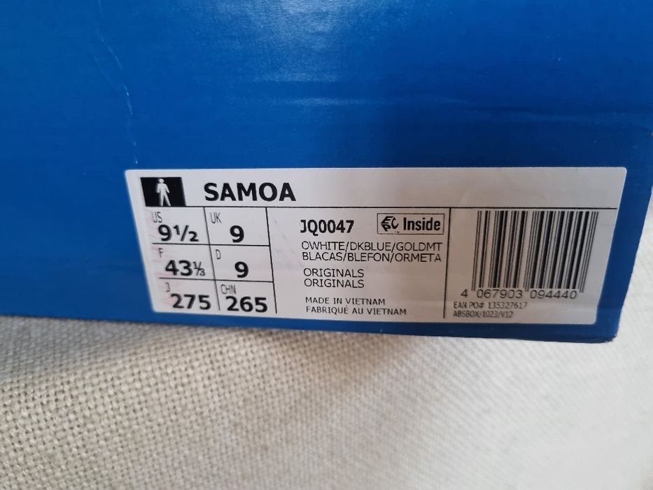 Adidas Originals Samoa. Marimea 43. Noi