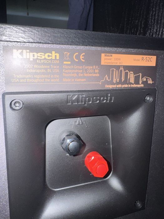 Boxa centrala Klipsch R-52 C 100 watt USA