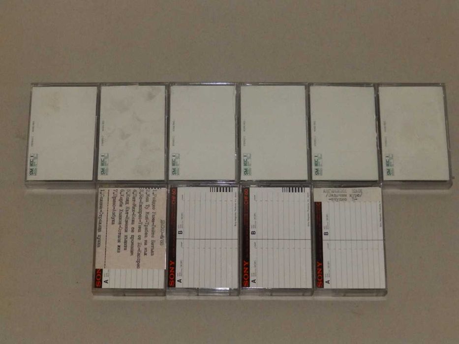 Аудио касети Normal Sony CHF 60 и BASF LH SUPER I 60