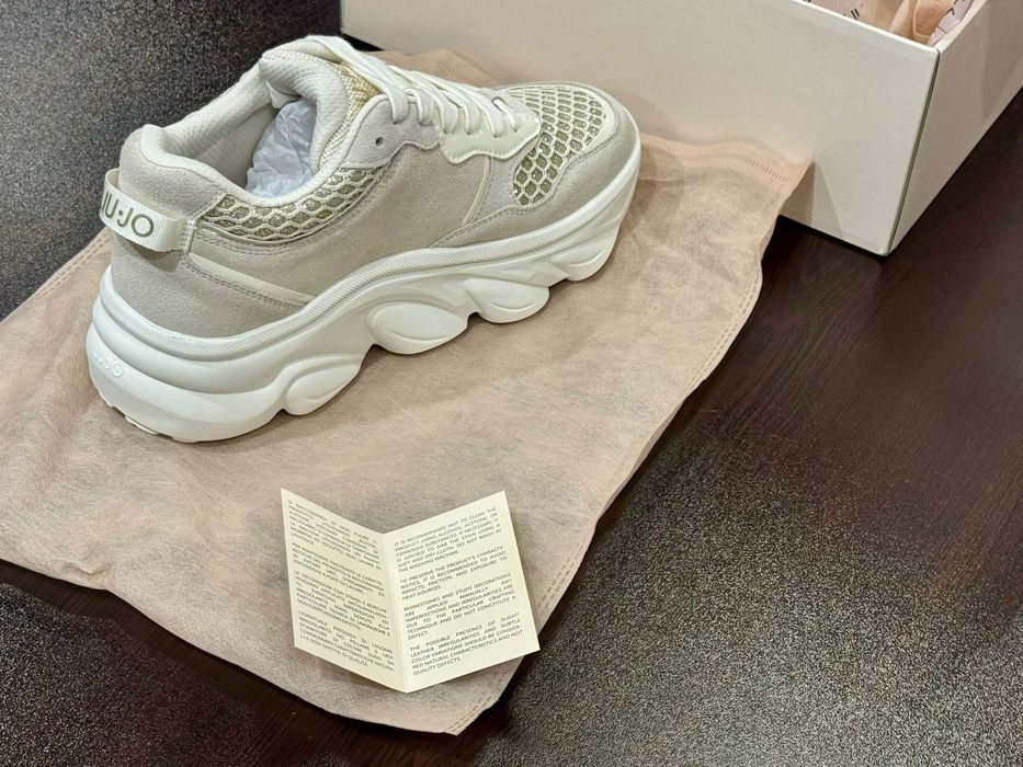 LIU JO Sneakers STEFFY 01 Оригинални Сникърси, Дамски Обувки Маратонки