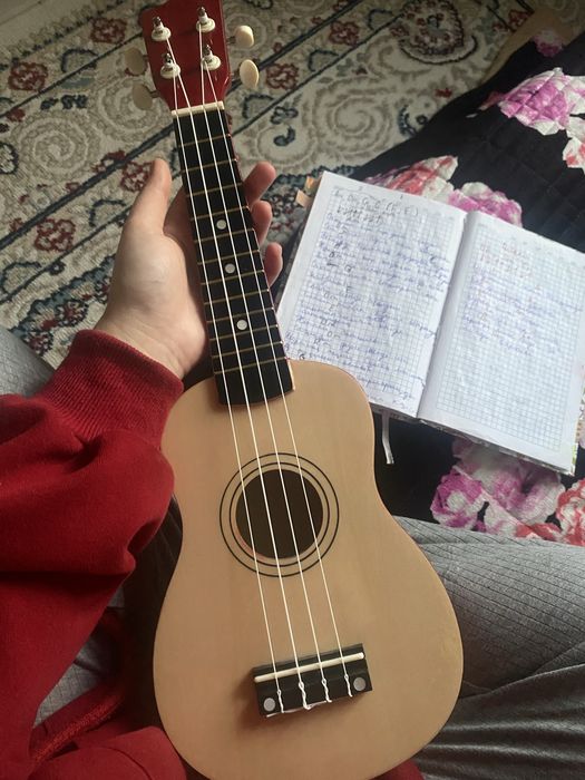 Укулеле сопрано 6702 бежевый