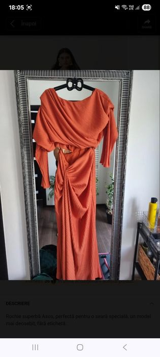 Rochie Asos nouă model deosebit lunga