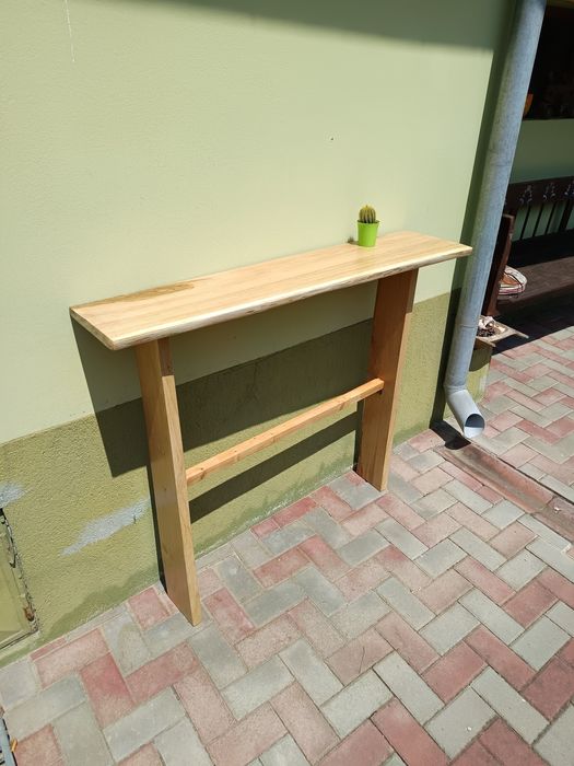 Comoda , consola , măsuță îngustă hol stejar