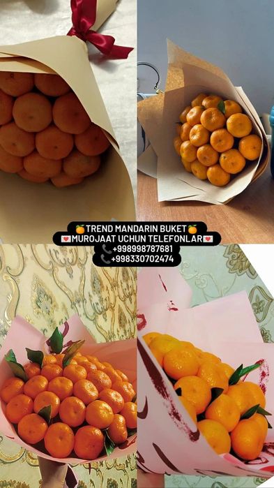 Trend mandarin buket