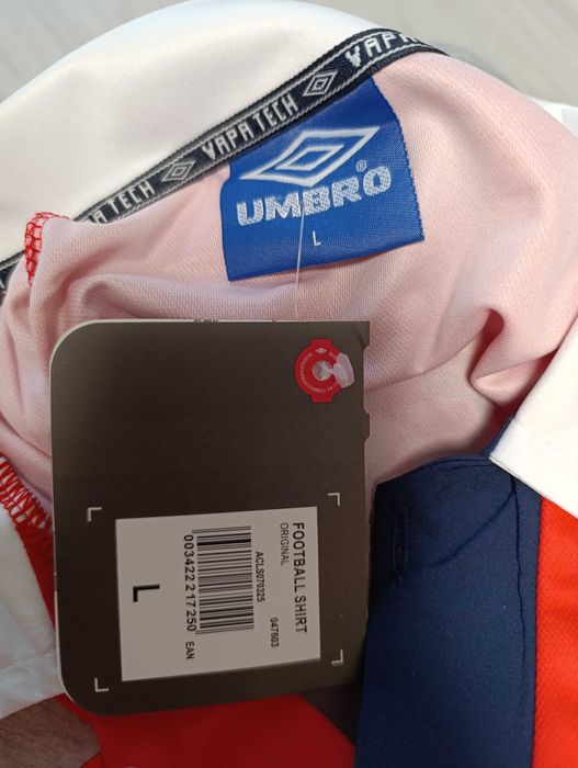 Umbro World Cup 98 Norway Solskjaer 20 home Football Shirt''оригинална