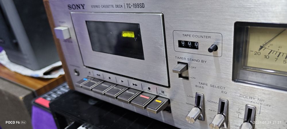 Sony TC-199SD Магнитофон приставка дека