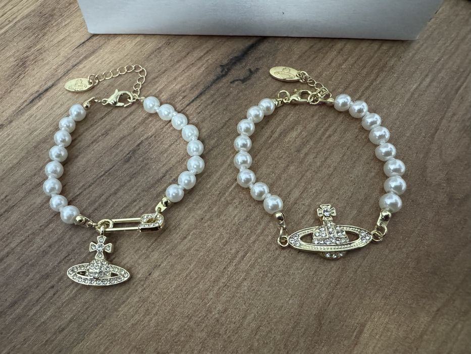 Bratari Vivienne Westwood Perle Auriu Diferite Modele