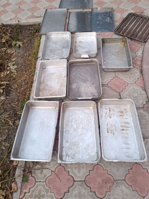 Ёмкость алюминиевая, противень, лист