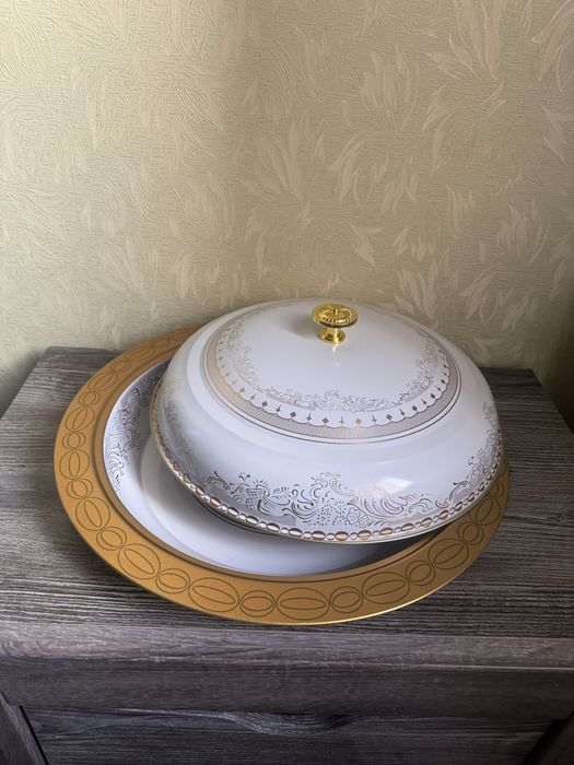 Леген глубокий с крышкой