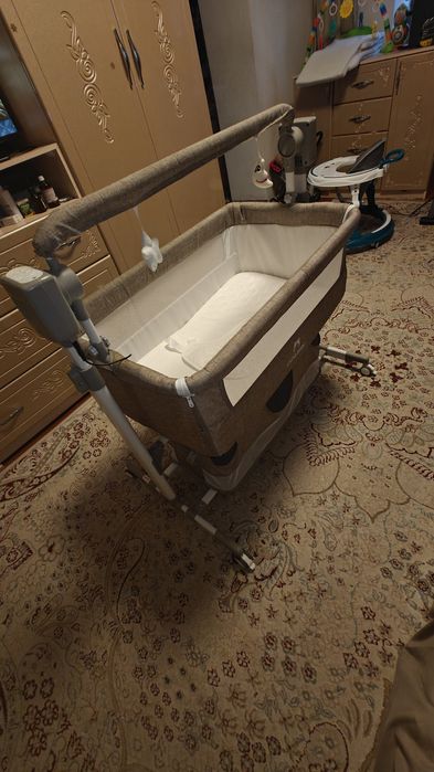 Манеж кровать качалка