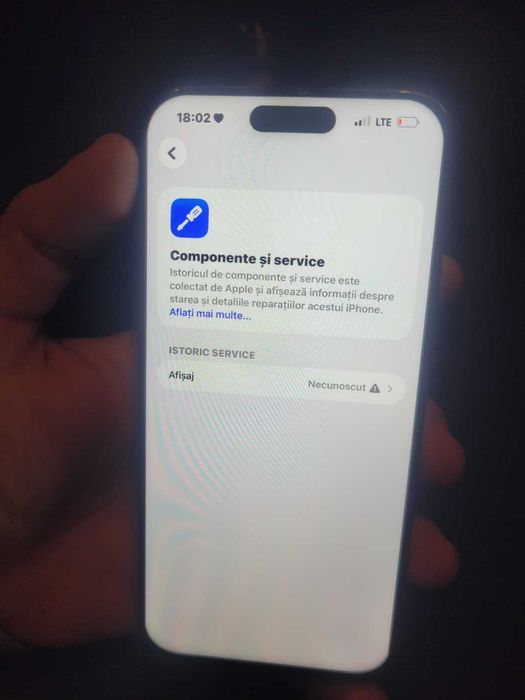 iPhone 16 Pro Max 256GB | 96% baterie | Display schimbat