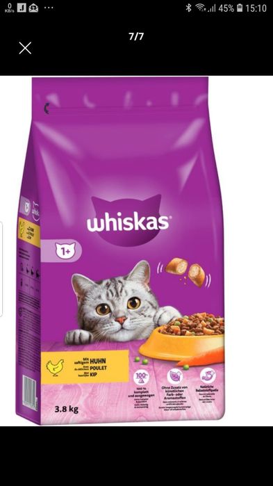 Whiskas hrana pisici, 3,8 kg