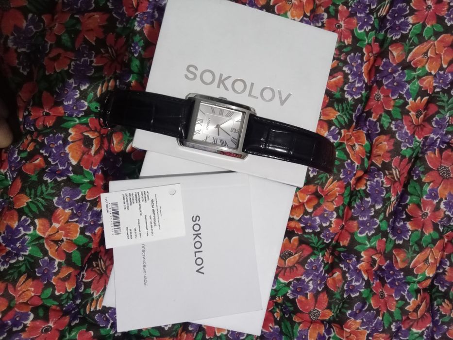 sokolov brend  soat korpusi kumush