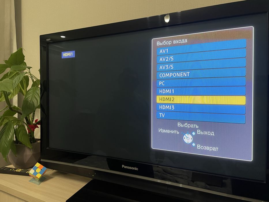 Широкоформатный плазменный телевизор