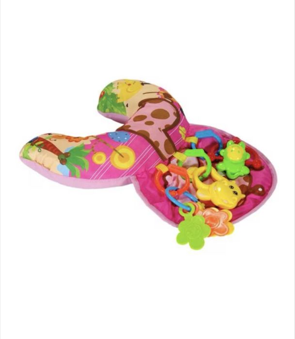 Бебешка активна възглавница със свалящи се играчки