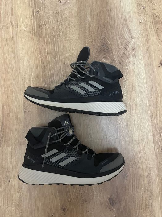 Ghete sport Terrex Folgian Hiker Mid Gtx W, Textil, Negru